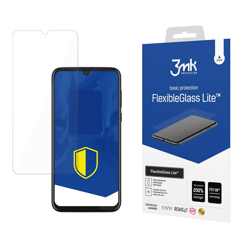 3mk FlexibleGlass Lite™ Motorola One Vision Plus цена и информация | Apsauginės plėvelės telefonams | pigu.lt