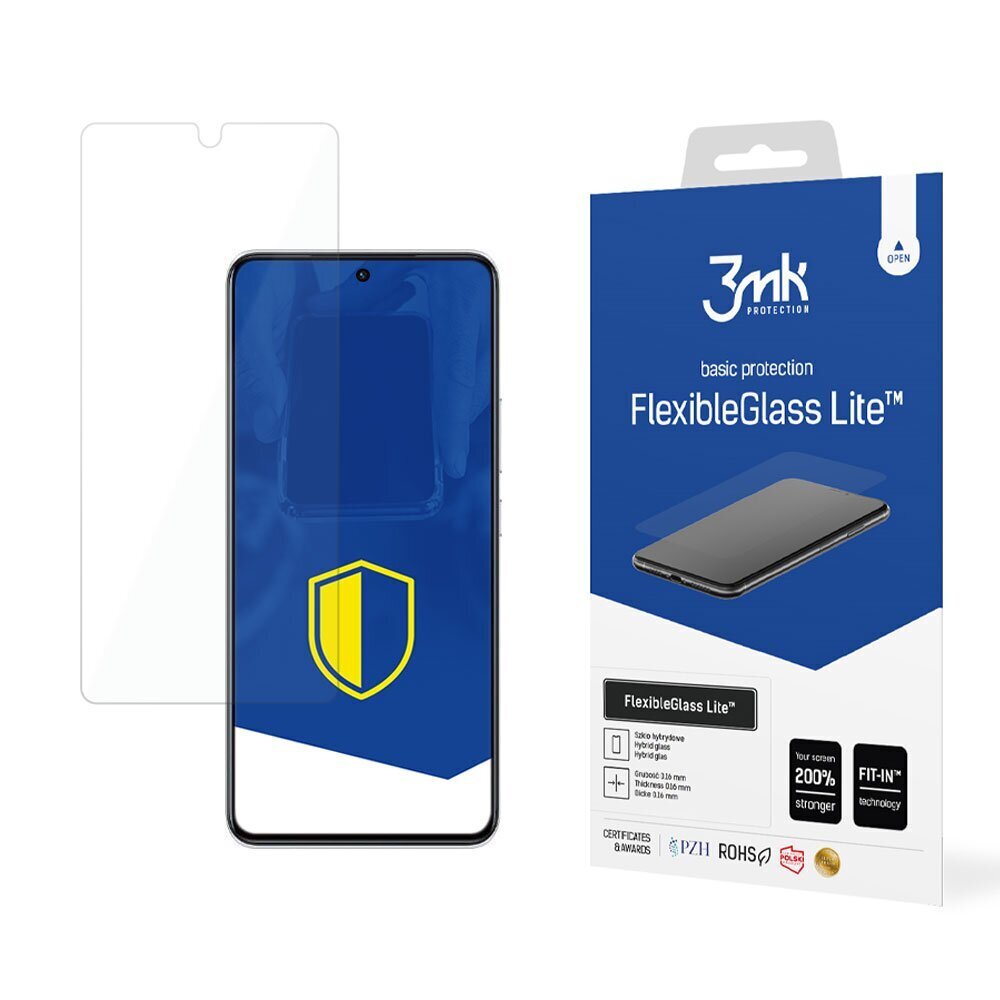 3mk FlexibleGlass Lite цена и информация | Apsauginės plėvelės telefonams | pigu.lt