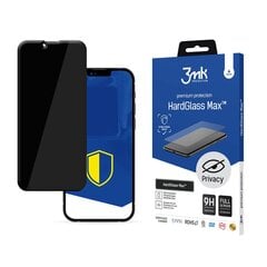 Apple iPhone 13 Pro Max Black - 3mk HardGlass Max Privacy™ screen protector цена и информация | Защитные пленки для телефонов | pigu.lt