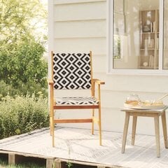 Sodo kėdės, 4vnt., akacijos medienos masyvas (2x316249) kaina ir informacija | Lauko kėdės, foteliai, pufai | pigu.lt