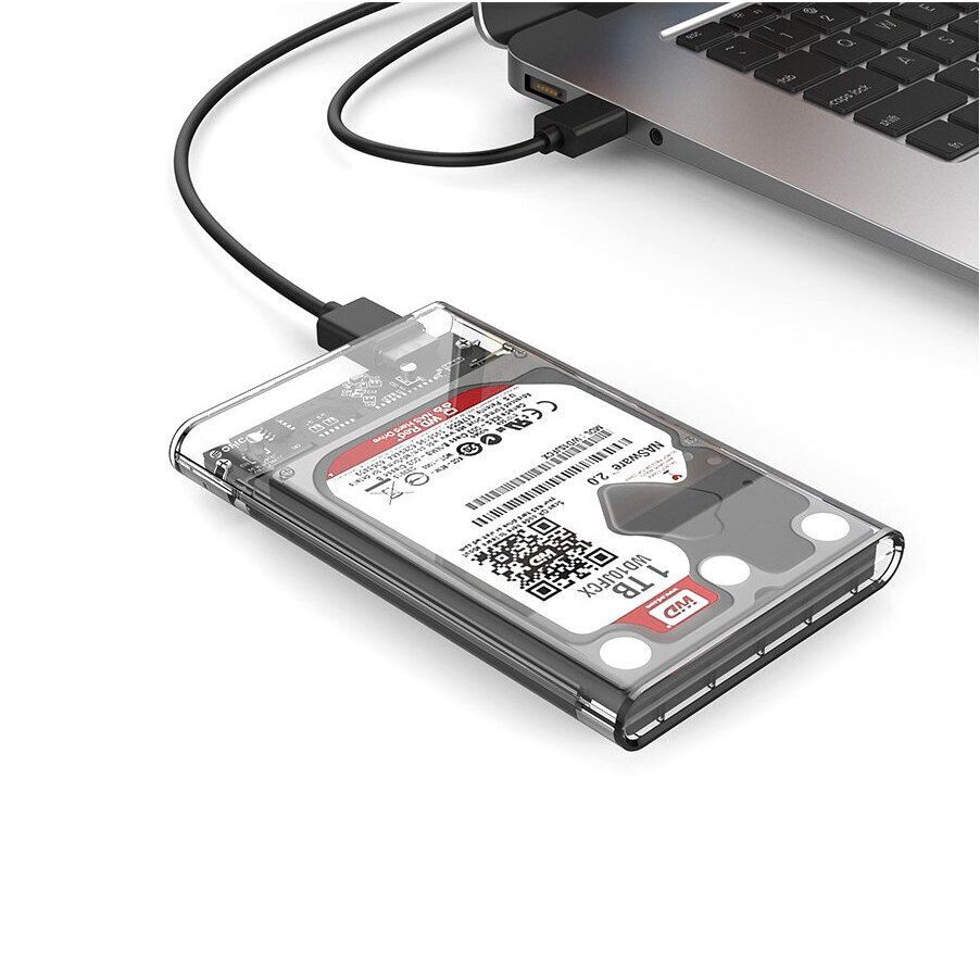 Išorinio standžiojo disko korpusas USB 3.0 2.5'' kaina ir informacija | Išorinių kietųjų diskų dėklai | pigu.lt