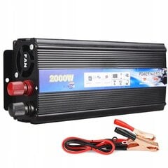 Įtampos keitiklis 2000W 12V /230V цена и информация | Преобразователи напряжения | pigu.lt