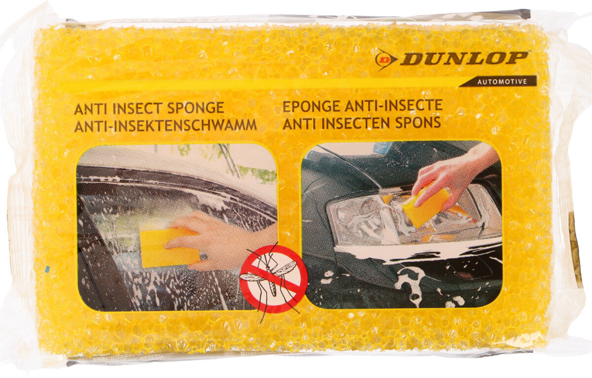 Vabzdžių plovimo kempinė Dunlop kaina ir informacija | Valymo šluostės, servetėlės | pigu.lt