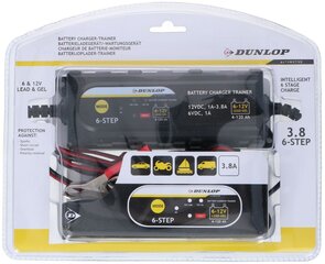 Зарядное устройство Dunlop, 3.8 A цена и информация | Зарядные устройства для аккумуляторов | pigu.lt