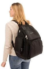 Рюкзак для детских аксессуаров Bebe Confort Eco Baby, черный цена и информация | Аксессуары для колясок | pigu.lt