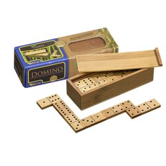 Domino, dvigubas 6, bambukas kaina ir informacija | Stalo žaidimai, galvosūkiai | pigu.lt