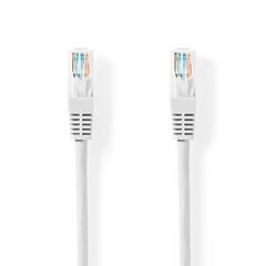 Kabelis UTP Cat5e RJ45-RJ45, baltas, 10 m kaina ir informacija | Kabeliai ir laidai | pigu.lt