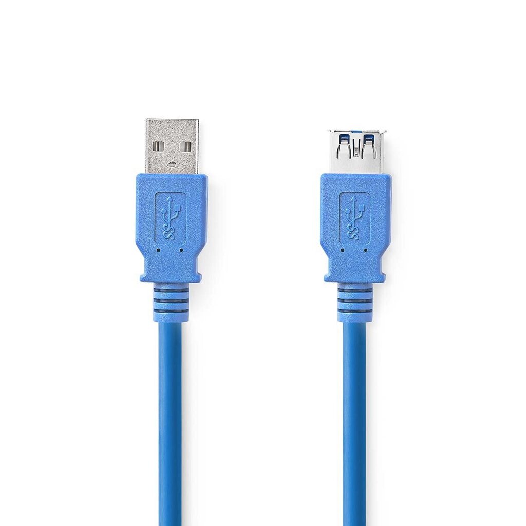 USB 3.2 plėtinys 2m, USB-A jungtis - USB A jungtis цена и информация | Kabeliai ir laidai | pigu.lt
