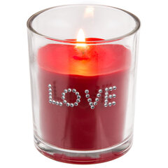 Žvakė LOVE 7x6cm цена и информация | Подсвечники, свечи | pigu.lt