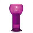 Žvakidė iš stiklo Lucilla Fuxia