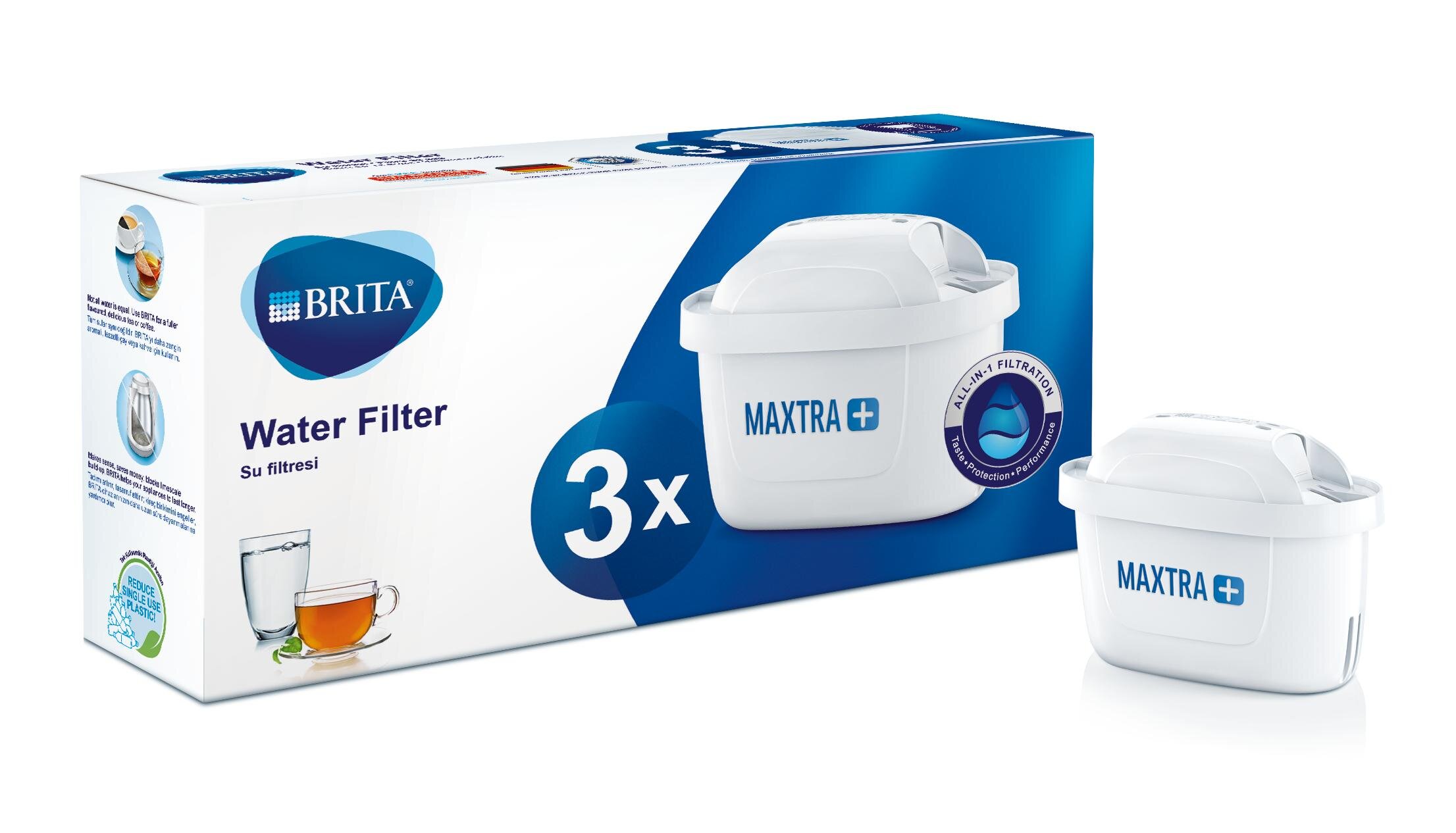 Vandens filtro kasetė Vandens filtras Brita MAXTRA+ 3vnt kaina | pigu.lt