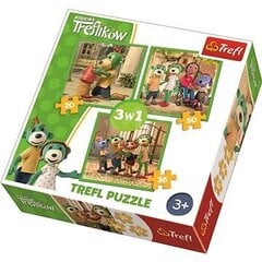 Trefl dėlionių rinkinys 3in1 "Treflik" kaina ir informacija | Dėlionės (puzzle) | pigu.lt