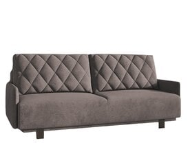 Trivietė sofa - lova Kari, šviesiai ruda цена и информация | Диваны | pigu.lt