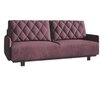 Trivietė sofa - lova Kari, bordo kaina ir informacija | Sofos | pigu.lt