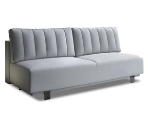 Trivietė sofa - lova Livo, šviesiai pilka kaina ir informacija | Sofos | pigu.lt