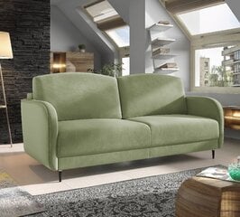 Trivietė sofa - lova Laga, žalia цена и информация | Диваны | pigu.lt