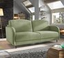 Trivietė sofa - lova Laga, žalia kaina ir informacija | Sofos | pigu.lt