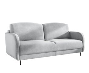 Trivietė sofa - lova Laga, pilka цена и информация | Диваны | pigu.lt