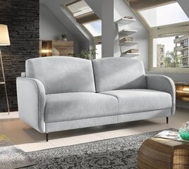 Trivietė sofa - lova Laga, pilka kaina ir informacija | Sofos | pigu.lt