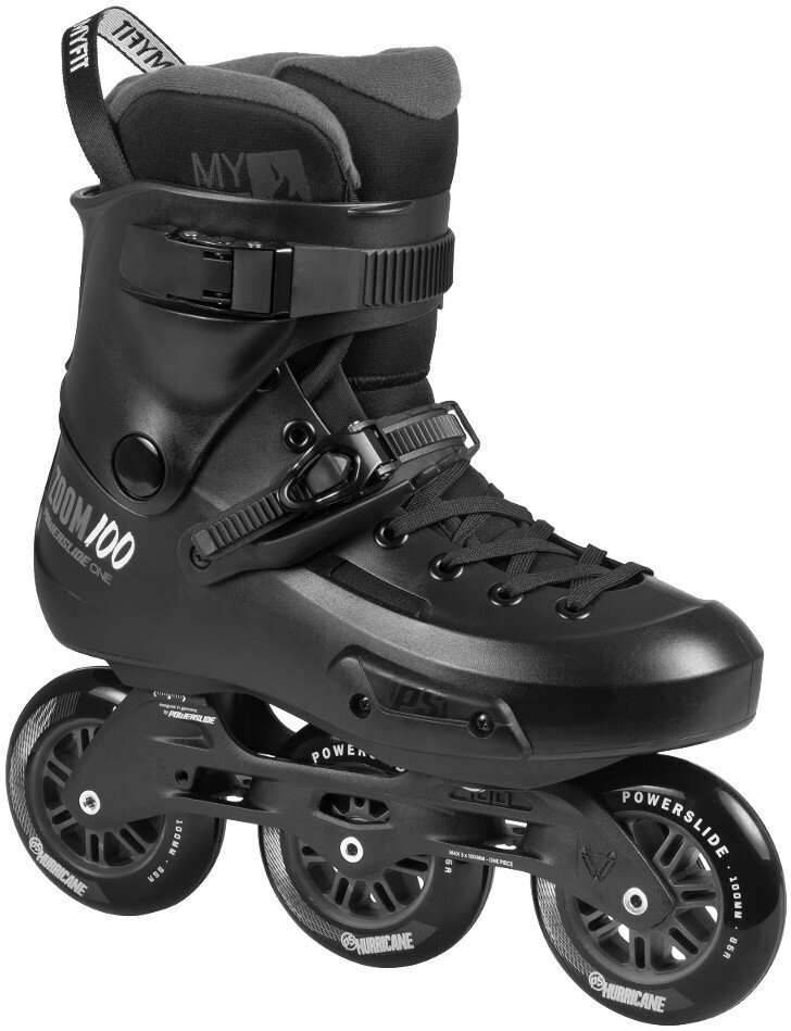 Riedučiai Powerslide Zoom Pro Black 100 Trinity kaina ir informacija | Riedučiai | pigu.lt