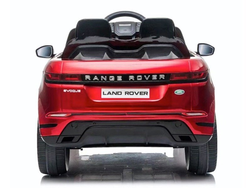Vienvietis vaikiškas elektrinis Land Rover Evoque visureigis, raudonas kaina ir informacija | Elektromobiliai vaikams | pigu.lt