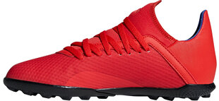 Adidas Обувь для подростков X 18.3 Tf J Red BB9403/3- цена и информация | Футбольные бутсы | pigu.lt