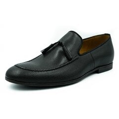 Mokasinai vyrams Nicolo Ferretti, juodi kaina ir informacija | Vyriški batai | pigu.lt