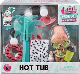 Lėlės + baldų komplektas L.O.L. Surprise! OMG House of Surprises Series 5 Hot Tub SPA kaina ir informacija | Žaislai mergaitėms | pigu.lt