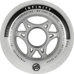 Ratukai riedučiams Powerslide Infinity, 80 mm, 85A цена и информация | Роликовые коньки | pigu.lt