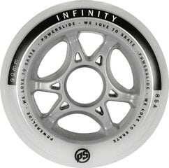 Ratukai riedučiams Powerslide Infinity, 90 mm, 85A цена и информация | Роликовые коньки | pigu.lt