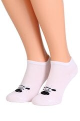 Хлопковые носки белого цвета для мужчин и женщин Olympic  цена и информация | Женские носки | pigu.lt