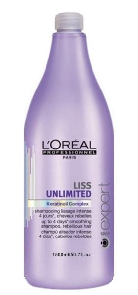 Šampūnas nepaklusniems plaukams L'Oreal Professionnel Serie Expert Liss Unlimited, 1500 ml цена и информация | Šampūnai | pigu.lt