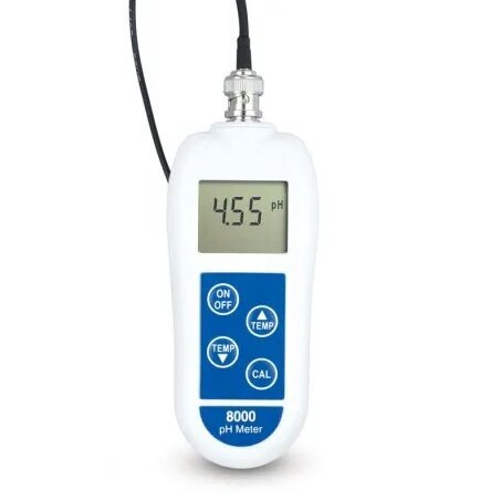 pH matuoklis ETI 8000 su keičiamu elektrodu kaina ir informacija | Drėgmės, temperatūros, pH, ORP matuokliai | pigu.lt