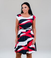 Платье для женщин Two 232245 01, черное/белое 232245*01-046 цена и информация | Платья | pigu.lt