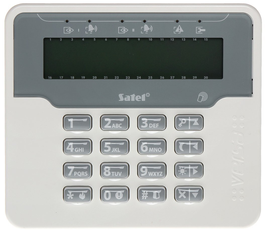 Belaidė klaviatūra Rfid VERSA-KWRL2 Abax/Abax2, Satel kaina ir informacija | Apsaugos sistemų priedai | pigu.lt