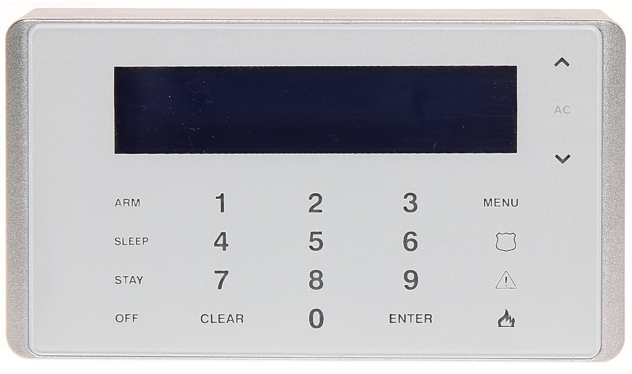 Jutiklinė klaviatūra signalizacijos centralei Paradox K-656 kaina ir informacija | Apsaugos sistemų priedai | pigu.lt