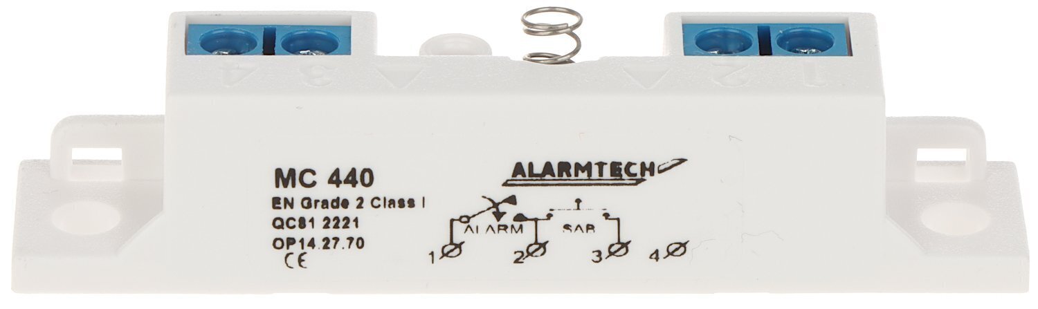 Magnetinis kontaktas Alarmtech MC440, šoninis kaina ir informacija | Davikliai, jutikliai | pigu.lt