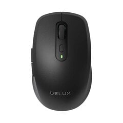 Мышь Delux Wireless 2.4G M519GD, черная цена и информация | Мыши | pigu.lt