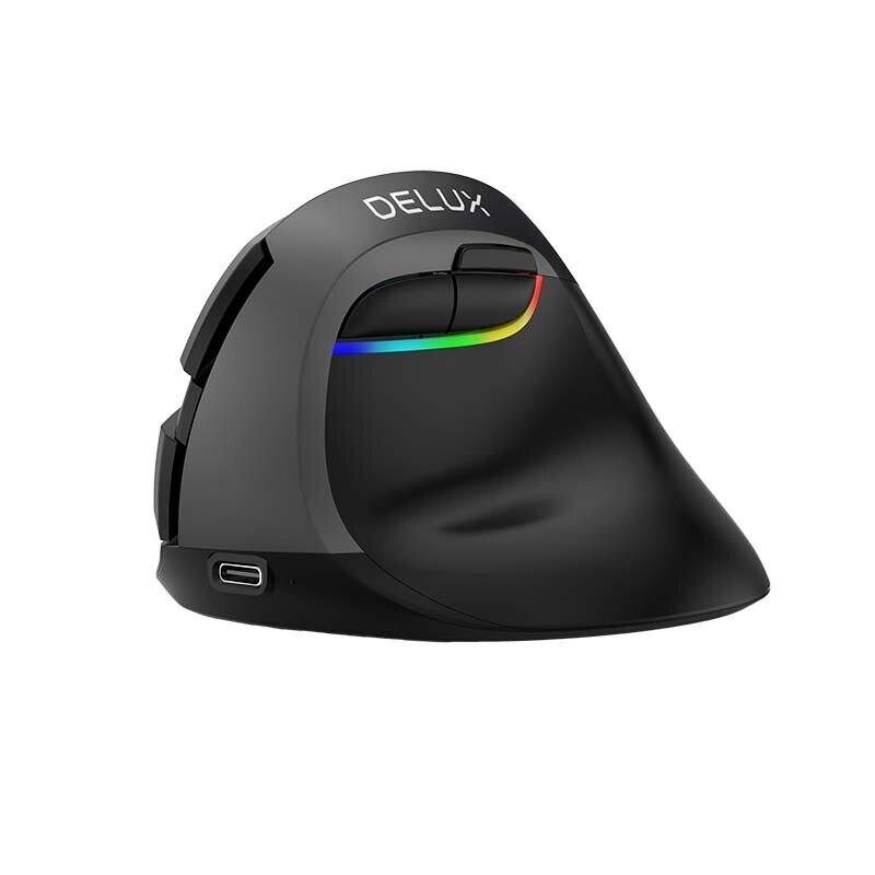 Delux Wireless 2.4G+BT Ergonomic Mouse M618Mini kaina ir informacija | Pelės | pigu.lt