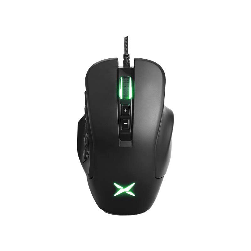 Delux Wired Gaming RGB M631, juoda kaina ir informacija | Pelės | pigu.lt