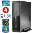 HP 8100 Elite SFF i5-750 4GB 960SSD+2TB GT1030 2GB DVD WIN7Pro [refurbished]