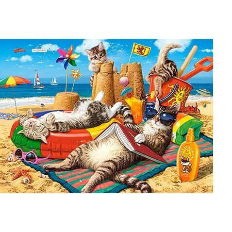 Puzzle 300 pieces Summer Vibes цена и информация | Dėlionės (puzzle) | pigu.lt