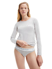 Женские трусики-стринги Calvin Klein THONG WHITE 000QD3751E 13Q 45734 цена и информация | Трусики | pigu.lt