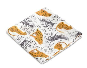 Vystyklas Sensillo Muslin Leopard 70 x 80 kaina ir informacija | Vystyklai ir vystymo priemonės | pigu.lt