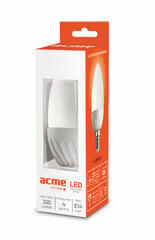 ACME Светодиодная свеча 4W, 2700K теплый белый, E14 цена и информация | Электрические лампы | pigu.lt