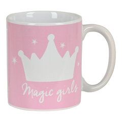 Керамическая кружка Mug Moos Magic girls, розовая (350 мл) цена и информация | Стаканы, фужеры, кувшины | pigu.lt