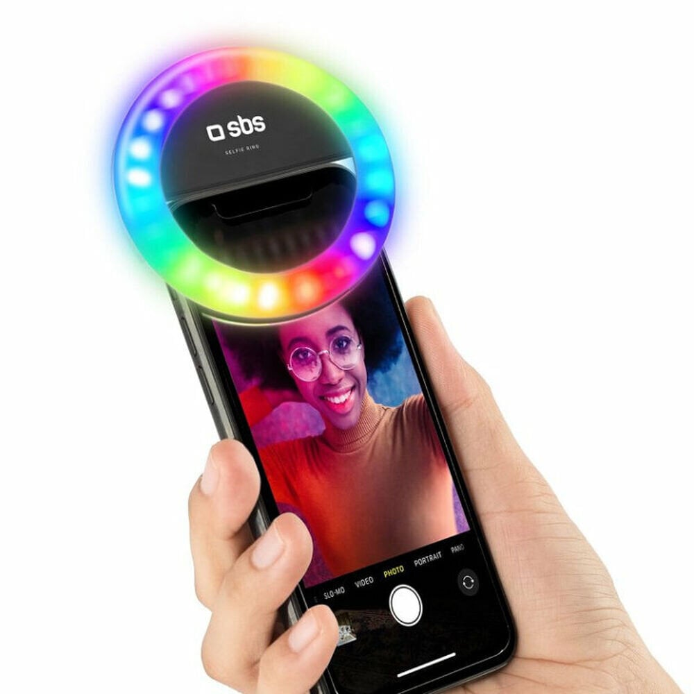 Asmenukių žiedo šviesa SBS kaina ir informacija | Asmenukių lazdos (selfie sticks) | pigu.lt
