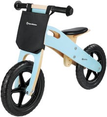 Деревянный беговой велосипед HyperMotion LEXI - колеса из пенопласта, суперлегкий - синий цена и информация | Балансировочные велосипеды | pigu.lt