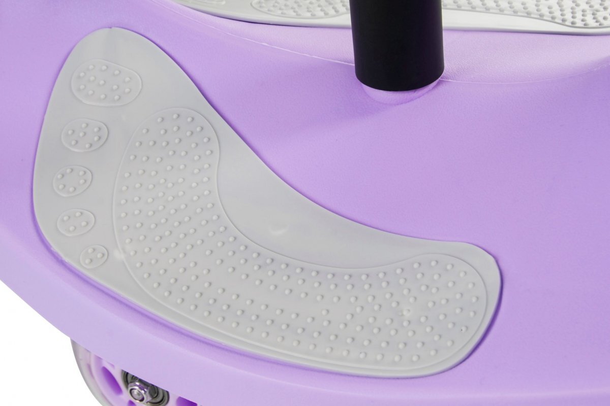 Vaikiškas automobilis TwistCar - pastelinė violetinė spalva Šviečiantys ratai! kaina ir informacija | Vaikštynės | pigu.lt