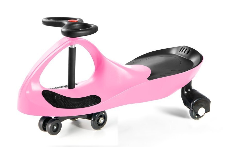 Vaikiškas paspiriamas automobilis TwistCar, rožinis kaina ir informacija | Žaislai kūdikiams | pigu.lt